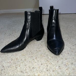 MARC JACOBS Black heeled boots size: 9 1/2
